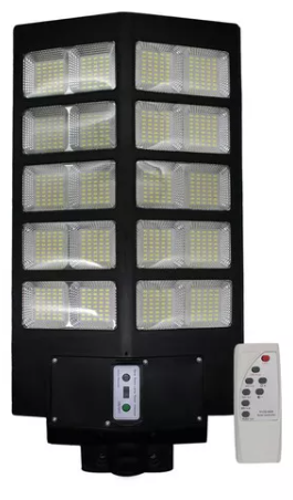 Luminária Led Pública Solar 1000 Watts Branco Frio 6500K IP66