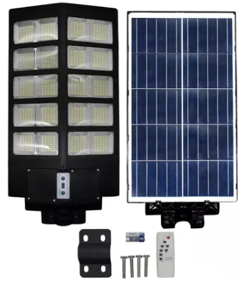 Luminária Led Pública Solar 1000 Watts Branco Frio 6500K IP66