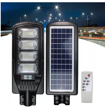 Luminária Led Pública Solar 200 Watts Branco Frio 6500K IP66