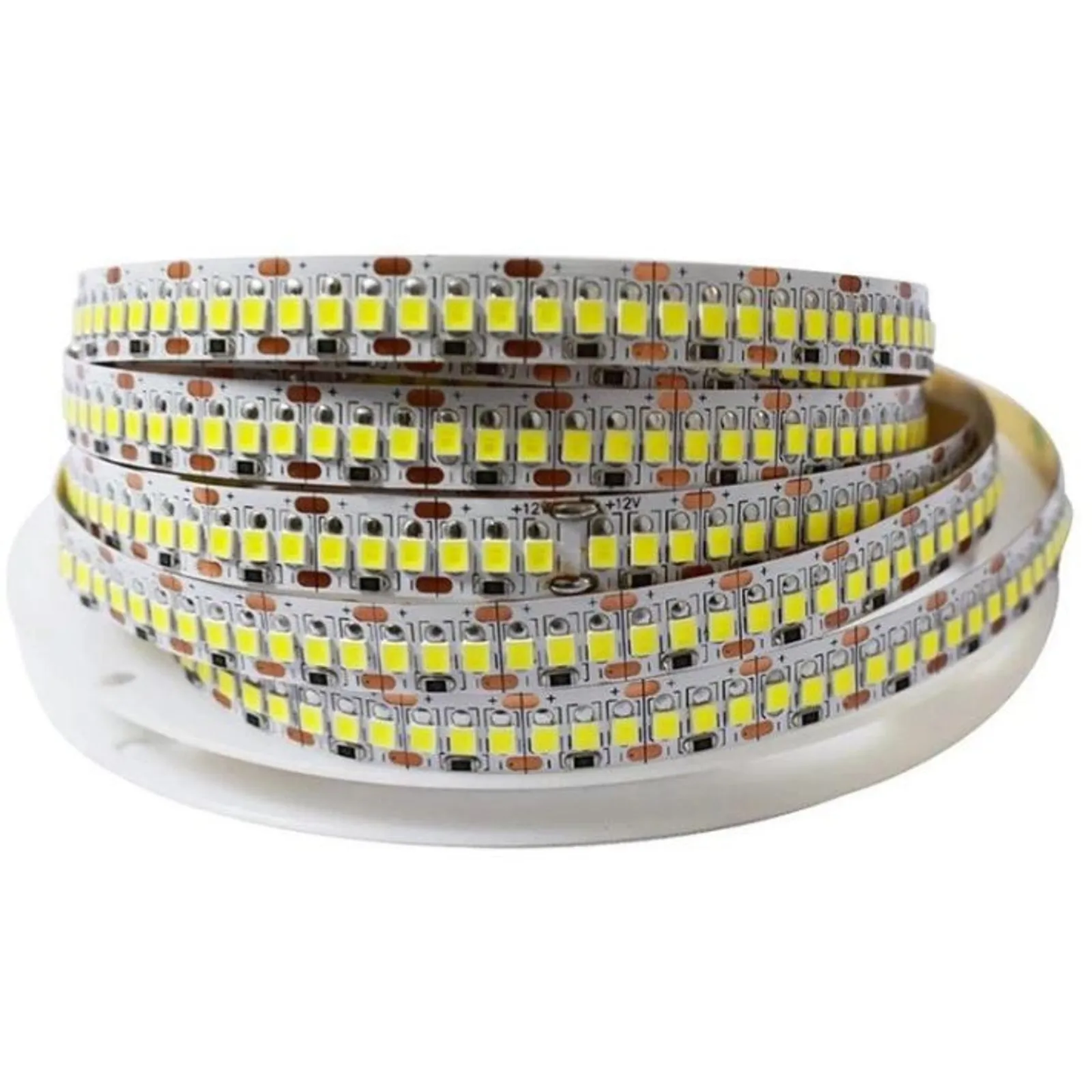 Fita 240 LEDs 2835 12V 6000K/6500K Fria IP20 16W/m Rolo 5 Metros 8mm