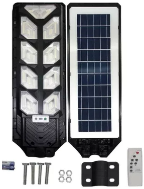 Luminária Led Pública Solar 450 Watts Branco Frio 6500K IP66