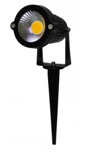 Espeto para Jardim 7W Led Branco Quente 3000K/3500K COB IP65