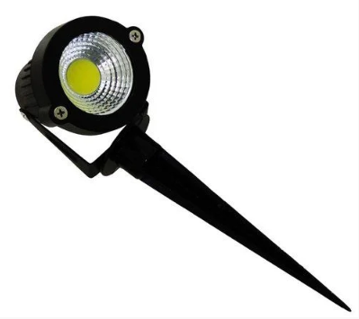 Espeto para Jardim 5W Led Branco Frio 6000K/6500K COB  IP65