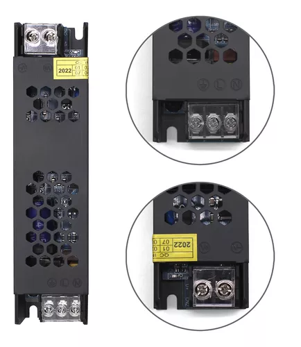 Fonte 5A Chaveada Slim 12 Volts 60 Watts