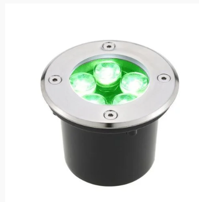 Balizador De Solo 5 Watts Led Verde SMD IP66