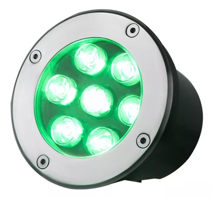 Balizador De Solo 7 Watts Led Verde SMD IP66