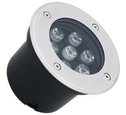 Balizador De Solo 7 Watts Led Branco Quente 3000K/3500K SMD IP66