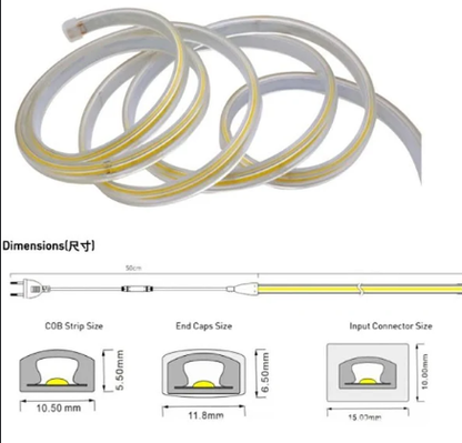 Mangueira COB Led - Rolo 100 Metros