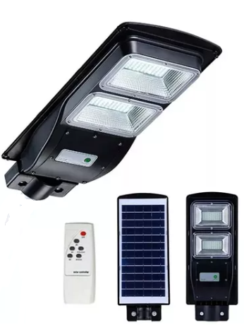 Luminária Led Pública Solar 100 Watts Branco Frio 6500K IP66